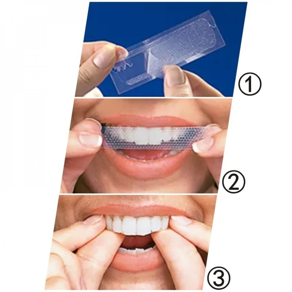 как правильно использовать полоски для зубов отбеливания