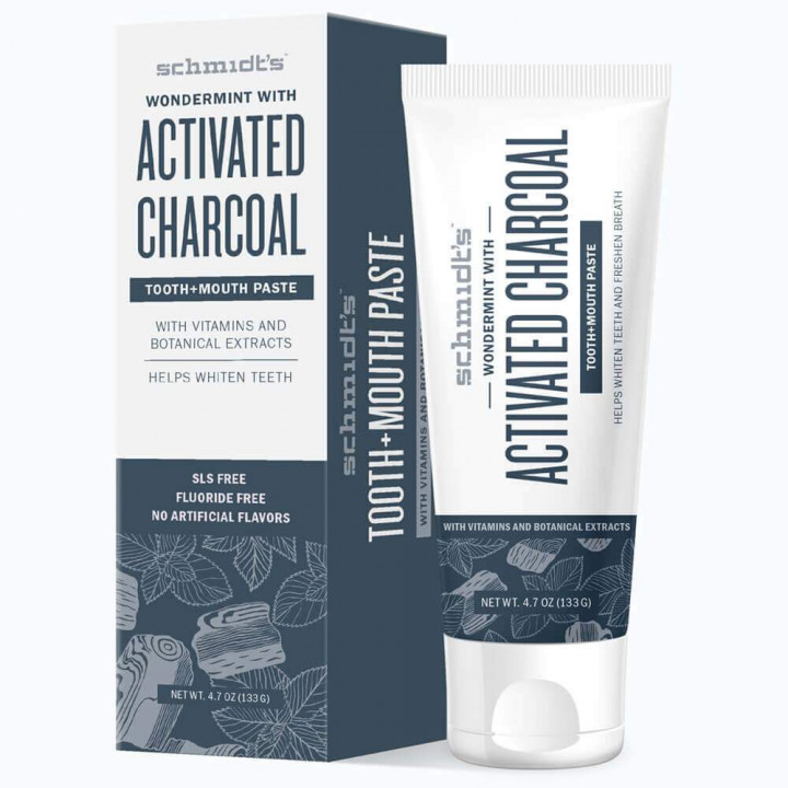 Schmidt's Activated Charcoal зубная паста с активированным углем 100мл.