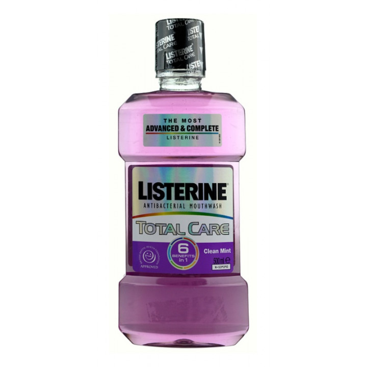 Listerine Total Care Clean Mint ополаскиватель полости рта для комплексного ухода, 500мл